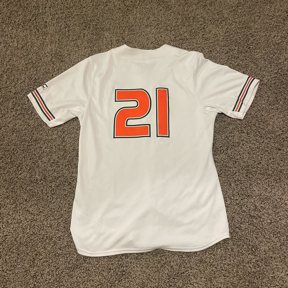 Miami Hurricanes College Baseball Jersey - Picture 2 of 2